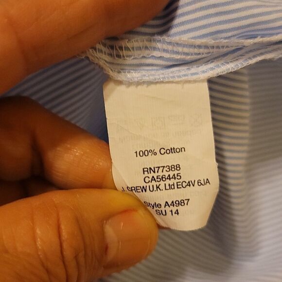 J. Crew stripped top size 2 - Picture 12 of 13